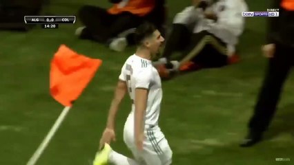 Le joli but de l'Algérie à Lille face à la Colombie !
