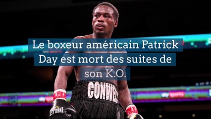 Le boxeur américain Patrick Day est mort des suites de son K.O.