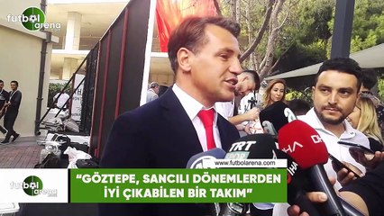 Tamer Tuna: "Göztepe, sancılı dönemlerden iyi çıkabilen bir takım"