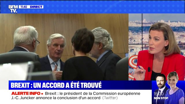 Brexit: le président de la Commission européenne annonce la conclusion d'un accord