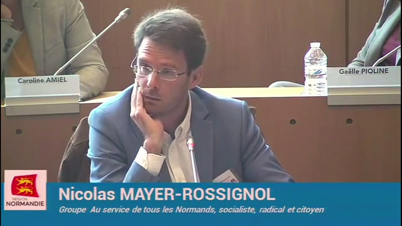 Lubrizol à la plénière de la Région Normandie 14-10-2019 - 7 -Nicolas Mayer-Rossignol, PS