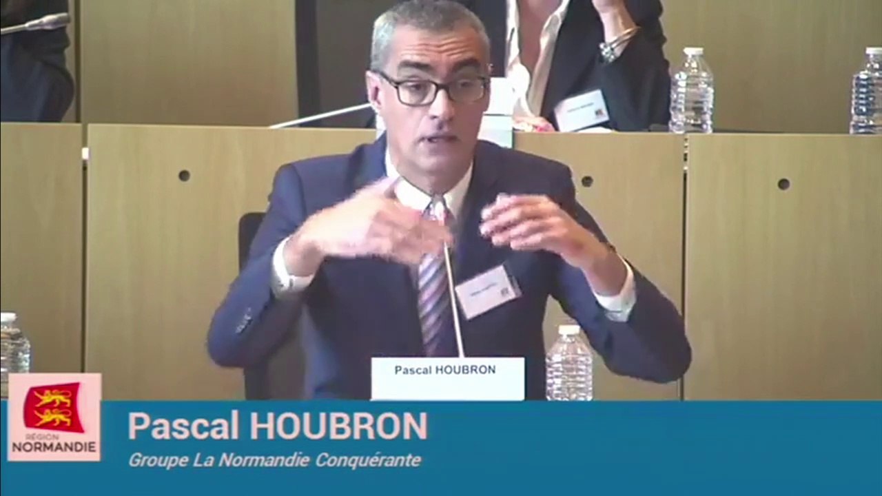 Lubrizol à la plénière de la Région Normandie 14-10-2019 - 8 -Pascal Houbron, Normandie conquérante