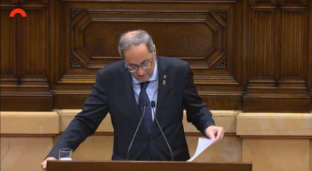 Torra dice que la respuesta a la sentencia es "poner las urnas"