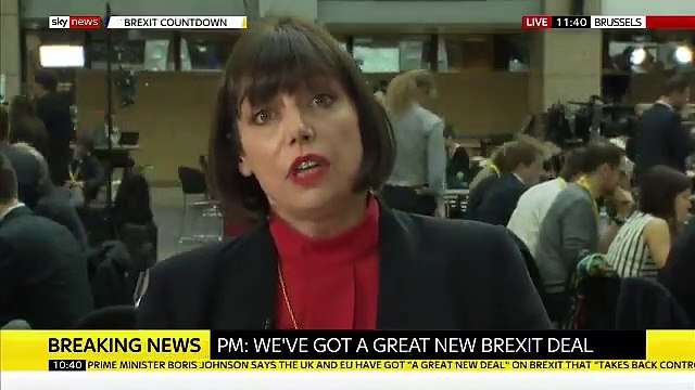 Brexit: Le premier ministre britannique, Boris Johnson, et le président de la Commission européenne, Jean-Claude Juncker, annoncent qu'un accord a été trouvé