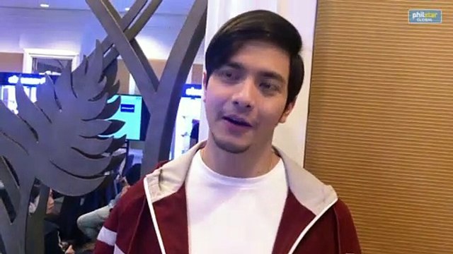 Alden Richards on Maine Mendoza