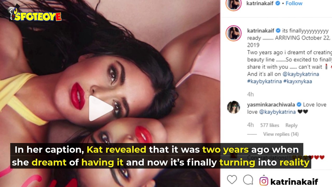 Katrina Kaif finally launches her dream makeup line ‘Kay By Katrina’