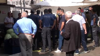 Pazarcıların yer kavgası vatandaşları mağdur etti