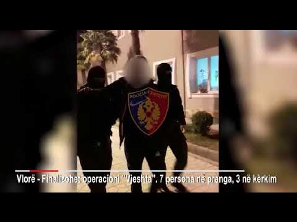 Operacion policor në Vlorë, ndalohen 7 persona dhe 3 të tjerë shpallen në kërkim (EMRAT)