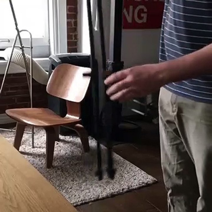 Stop motion d'un panier à linge