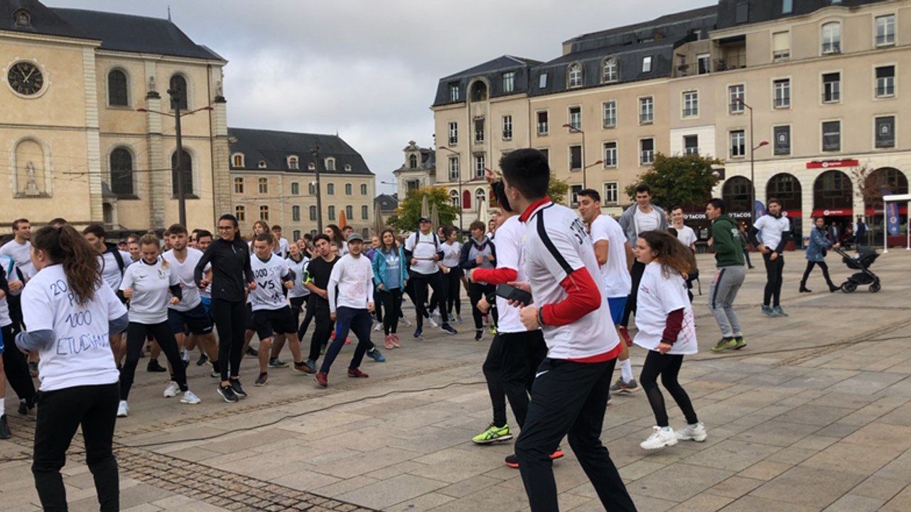 Des étudiants en Staps courent contre le manque...