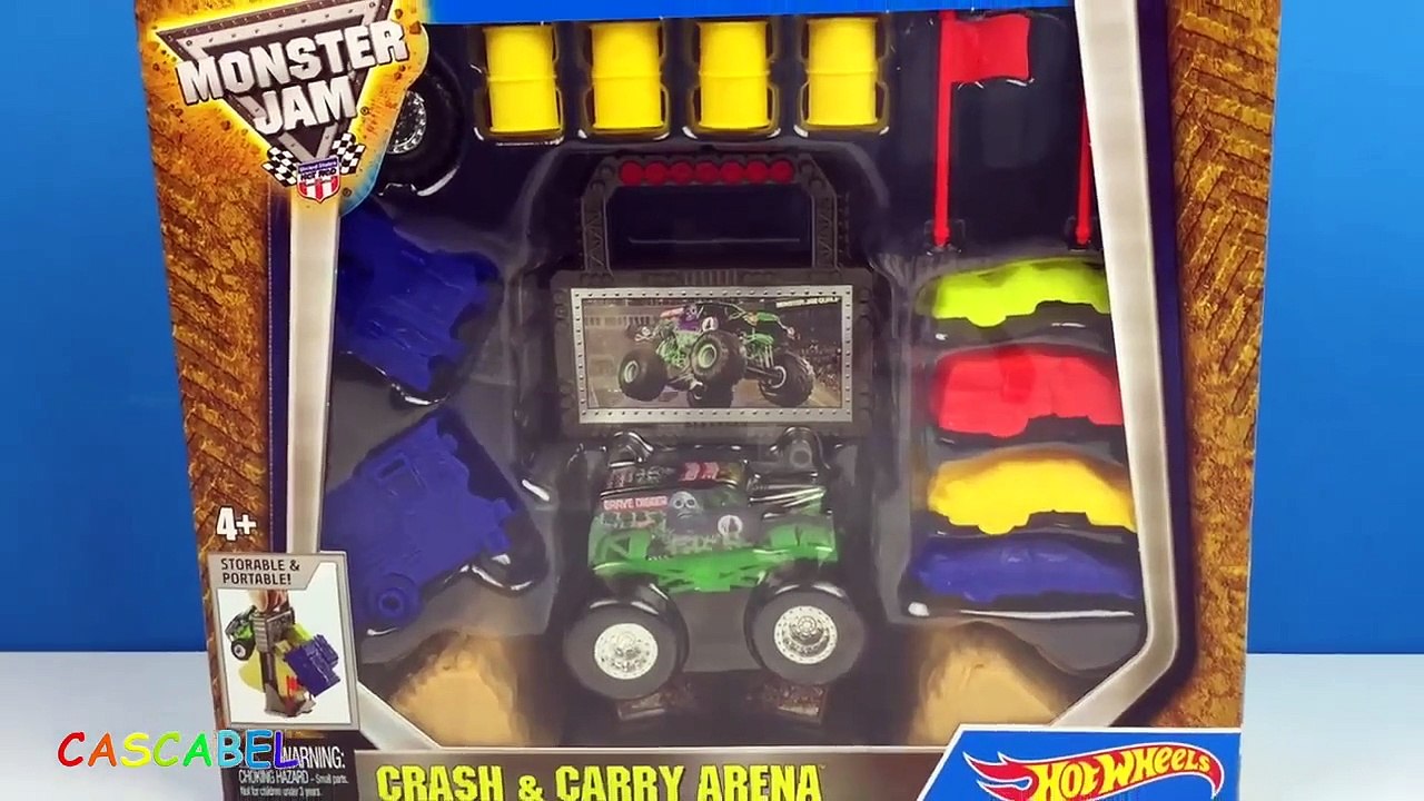 monster jam crash and carry arena
