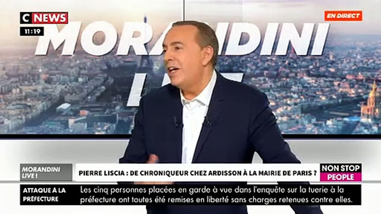 Pierre Liscia propose à Anne Hidalgo de venir débattre en direct dans "Morandini Live" face à "la honte qu'est devenue Paris" - VIDEO