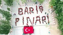 Öğrencilerden Barış Pınarına katılan Mehmetçiklere asker selamı