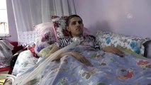 Iğdır'da 4 çocuğu kas hastası annenin fedakarlığı