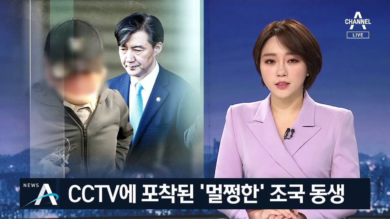조국 동생, 허리 다쳤다는 그날…CCTV 포착 모습은 ‘멀쩡’