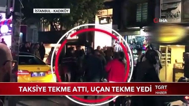 Taksiye Tekme Attı, Uçan Tekme Yedi