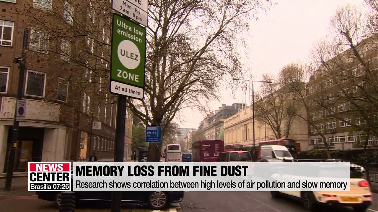 Living in cities with high air pollution equivalent to memory loss from aging 10 years