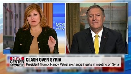 Democrat leaders walk out of meeting on Syria with President Trump