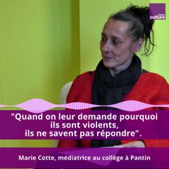 Marie Cotte : "La médiation scolaire est un dispositif essentiel".