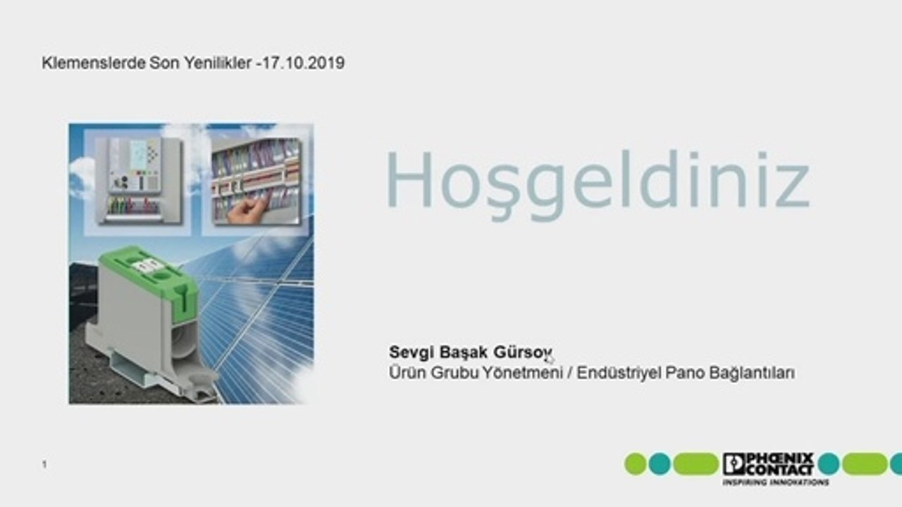 Online Seminer | Klemenslerde Son Yenilikler