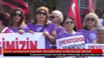 İzmir-cumhuriyet kadınları derneği'nden mehmetçiğe destek