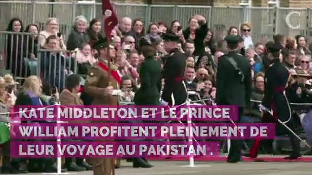 PHOTOS. Kate Middleton et le prince William au Pakistan : le couple de Cambridge, tout sourire lors d'une séance de cricket