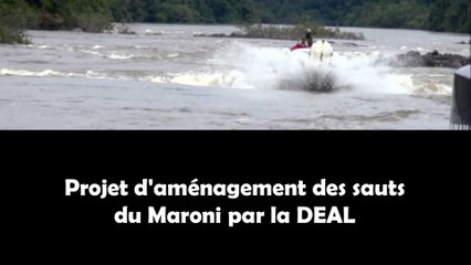 Projet sauts Maroni DEAL