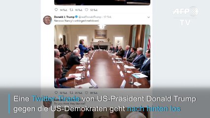 Vertwittert: Trumps Attacke gegen Pelosi geht nach hinten los