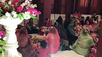 होटेल इंफ़िनिटी में करवा चौथ के अवसर पर महिलाओं द्वारा संगीत कार्यक्रम