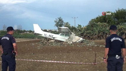 Yoldan çıkan uçak pilotunun 'Uçakta yolcuydum' yalanı jandarmaya takıldı