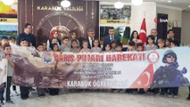Vali ve öğrencilerden Barış Pınarı Harekatı'na asker selamlı destek