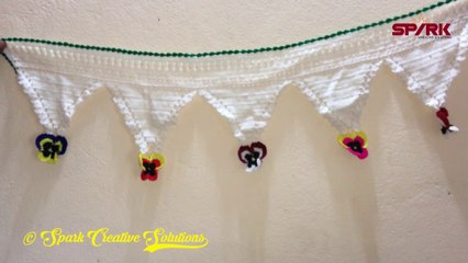 Beautiful wollen parda || Door hanging toran