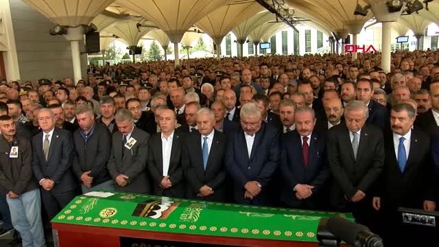 Mhp genel başkan yardımcısı semih yalçın'ın oğlu ilteber yalçın'nın cenaze töreni -2