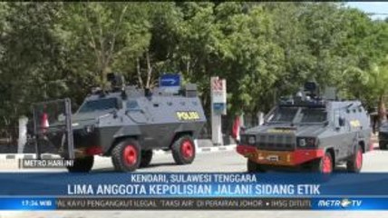 Penembakan Mahasiswa di Kendari, Lima Polisi Jalani Sidang Disiplin