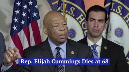 Rep Elijah Cummings Has Passed Away