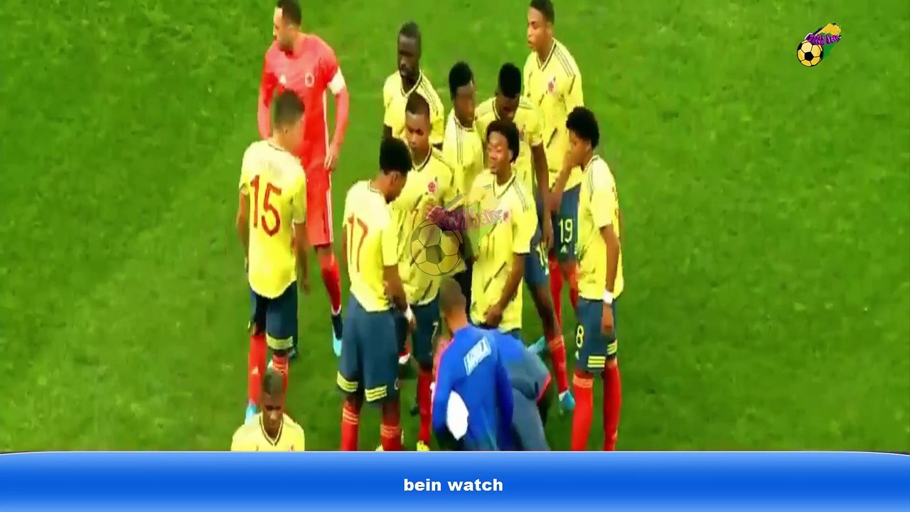 تقرير رائع | ابطال افريقيا يسحقون كولومبيا وديا بثلاتية