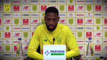 Molla Wague avant FC Metz - FC Nantes