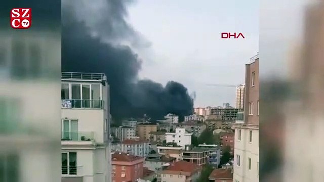 Kartal’da korkutan yangın