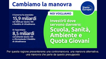 Calenda - La manovra del Governo non risolve nessun problema strutturale del Paese (17.10.19)