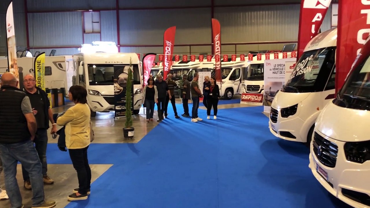Le salon du Camping-car et du Fourgon aménagé à ouvert ses portes à Martigues