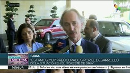 ONU preocupada por efectos de la ofensiva turca en el norte de Siria