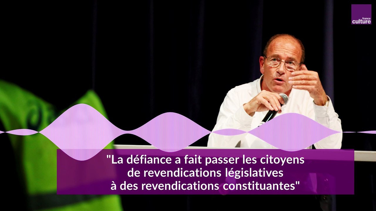 Etienne Chouard : "La défiance a fait passer les citoyens de revendications législatives à des revendications constituantes"