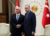 Cumhurbaşkanı Erdoğan ve Mike Pence arasındaki kritik görüşme sona erdi