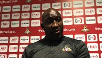 Doncaster Rovers manager Darren Moore on the challenge of getting his side firing in front of goal