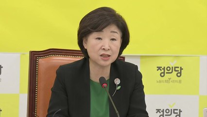 심상정 "與, 한국당과 침대 축구할 시간 없어" / YTN
