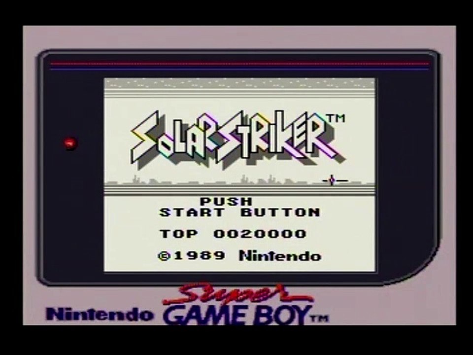 Review 04 - Solar Striker (GB)