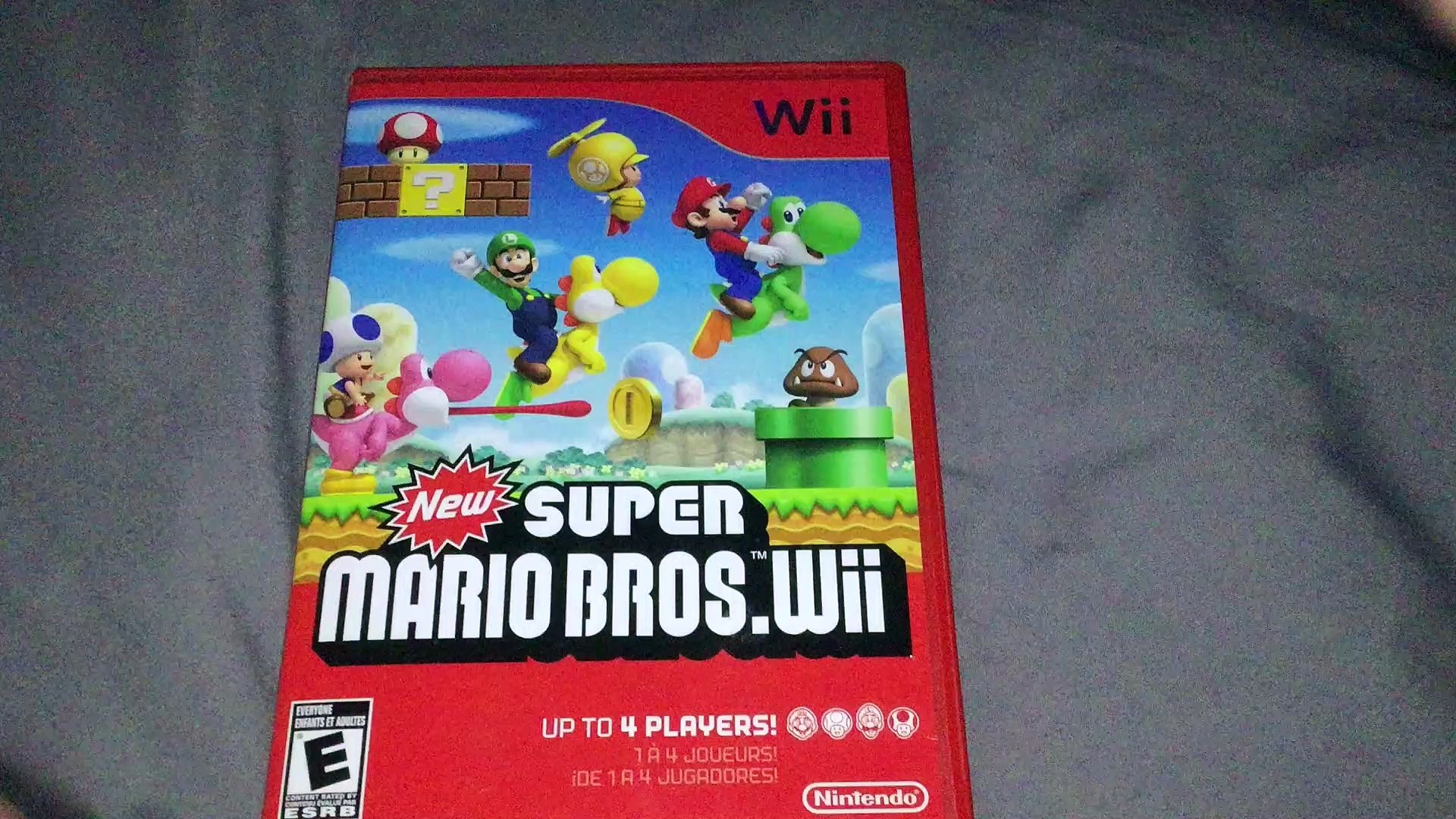 New Super Mario Bros. Wii (Wii) Unboxing - video Dailymotion