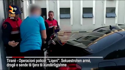 LËVIZTE ME THIKË ME VETE, ME KOKAINË DHE KANABIS, LIQENI KAP TË DYSHUARIN NË TIRANË