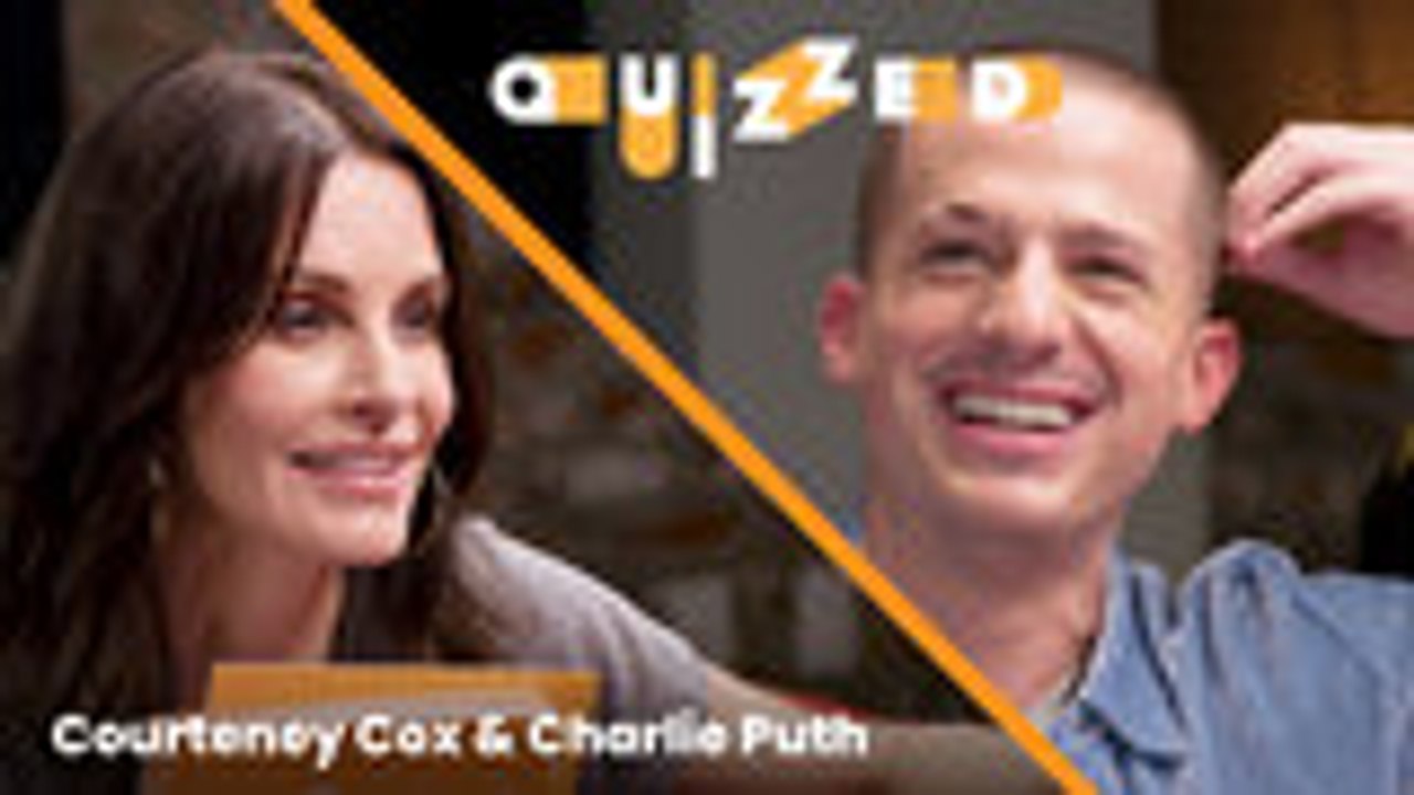 Courteney Cox Quizzes Charlie Puth on 'Friends’ Trivia | Quizzed