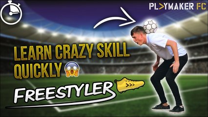 Freestyler | The Neckstall: The crazy football skill you NEED to learn